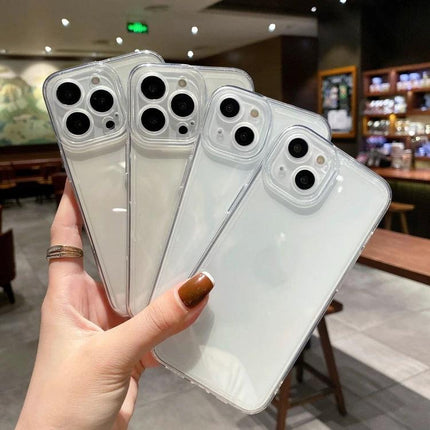 Angel Eye Protective Phone Case For Everyday Home And Travel Use - clear lightweight protective phone cases shown in hand