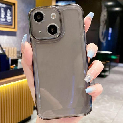 Space Phone Case For Everyday Protection On The Go During Daily Errands And Commuting - clear flexible TPU phone case shown in hand