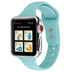 For Apple Watch 5 & 4 44mm / 3 & 2 & 1 42mm / Amber Green