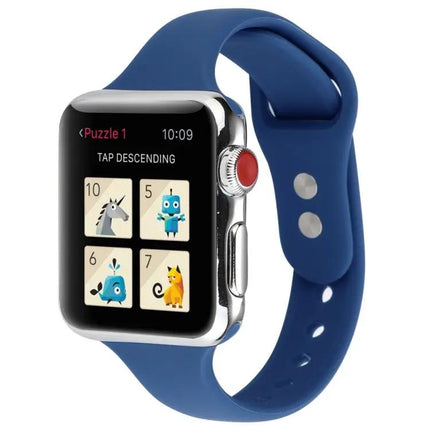Silicone Double Buckle Replacement Strap Apple Watch 42mm