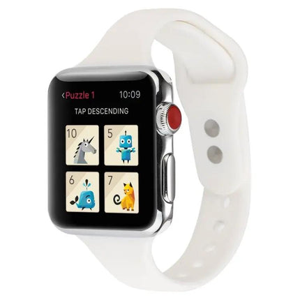 Silicone Double Buckle Replacement Strap Apple Watch 42mm