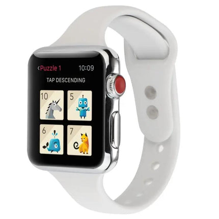 Silicone Double Buckle Replacement Strap Apple Watch 42mm