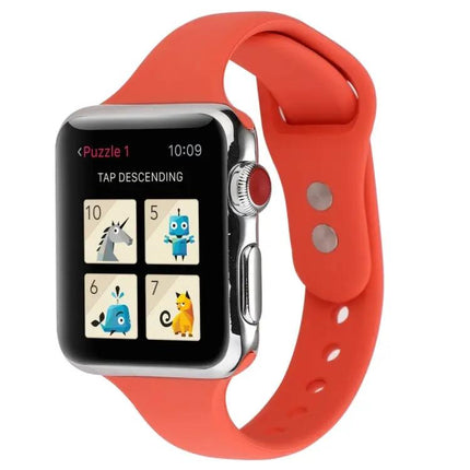 Silicone Double Buckle Replacement Apple Watch Band 38-41mm