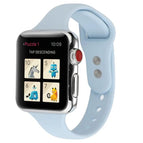 For Apple Watch Series 7 41mm / 6 & SE & 5 & 4 40mm / 3 & 2 & 1 38mm / Sky Blue