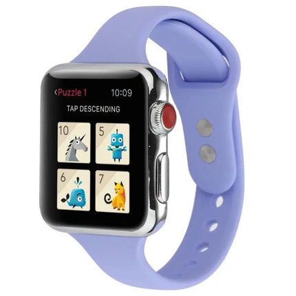 Silicone Double Buckle Strap For Apple Watch 38-40mm