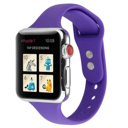 Silicone Double Buckle Replacement Apple Watch Band 38-41mm