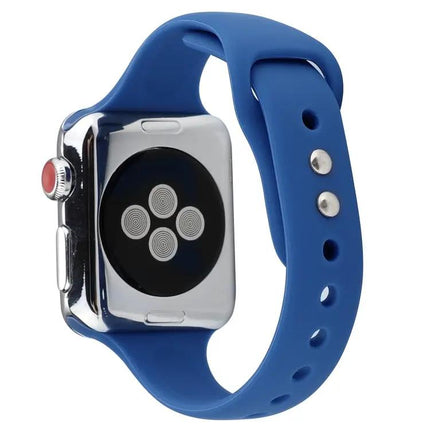 Silicone Double Buckle Replacement Apple Watch Band 38-41mm