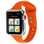 For Apple Watch Series 8&7 41mm / SE 2&6&SE&5&4 40mm / 3&2&1 38mm / Orange