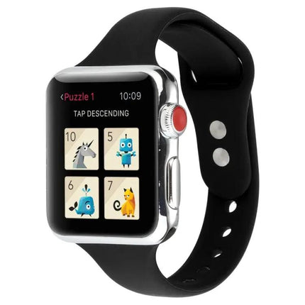 Silicone Double Buckle Replacement Apple Watch Band 38-41mm