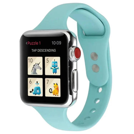 Silicone Double Buckle Strap For Apple Watch 38-40mm
