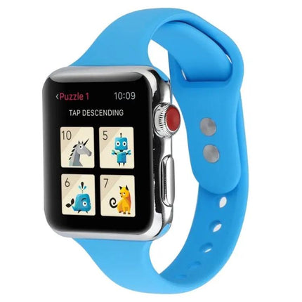 Silicone Double Buckle Replacement Apple Watch Band 38-41mm