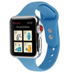 For Apple Watch Series 8&7 41mm / SE 2&6&SE&5&4 40mm / 3&2&1 38mm / Denim Blue