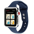For Apple Watch Series 7 41mm / 6 & SE & 5 & 4 40mm / 3 & 2 & 1 38mm / Midnight Blue