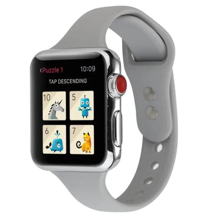 Silicone Double Buckle Replacement Apple Watch Band 38-41mm