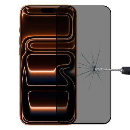 Tempered Glass Screen Protector For Everyday iPhone Protection showing ultra-thin shield resisting drill scratches and protecting phone screen