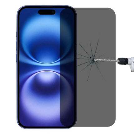 Essential Tempered Glass Screen Protector For iPhone Daily Protection - clear tempered glass guard showing drill impact resistance and fingerprint protection
