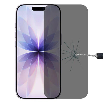 Essential Tempered Glass Screen Protector For iPhone Daily Protection - clear tempered glass guard showing drill impact resistance