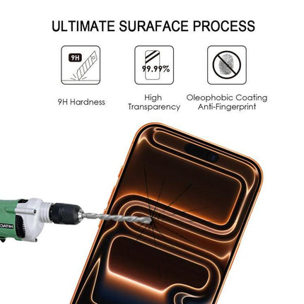 iPhone Screen Protector For Everyday Use ultra-thin 9H hardness high transparency oleophobic anti-fingerprint protector