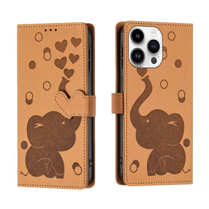 Leather Phone Case With Card Storage For Everyday Use On The Go Soft Interior And Durable Construction - tan elephant wallet folio