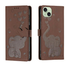 For iPhone 15 Plus / Brown