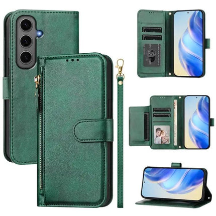 Leather Wallet Case for Samsung Phones Everyday Card Holder and Phone Protection Practical