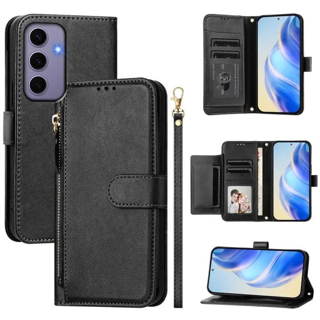 Leather Wallet Phone Case For Samsung Galaxy Everyday Use