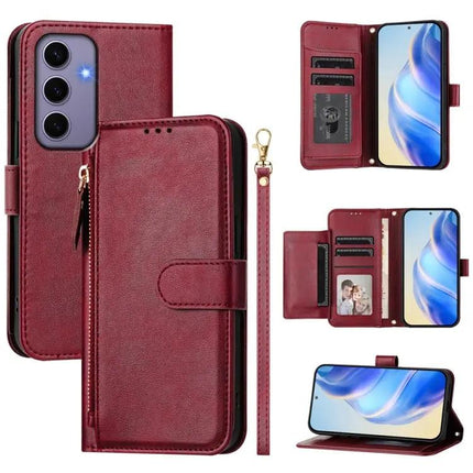 Leather Wallet Phone Case For Samsung Galaxy Everyday Use
