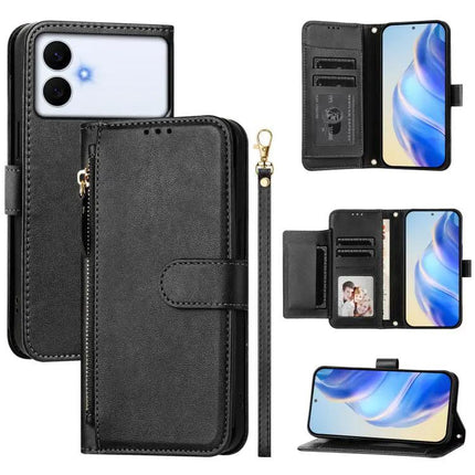 Compact Leather Wallet Case With Card Slots