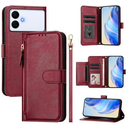 Compact Leather Wallet Case With Card Slots