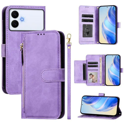 Compact Leather Wallet Case With Card Slots