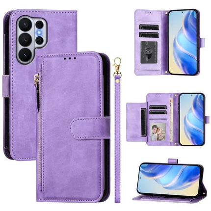 Compact Leather Wallet Case With Card Slots