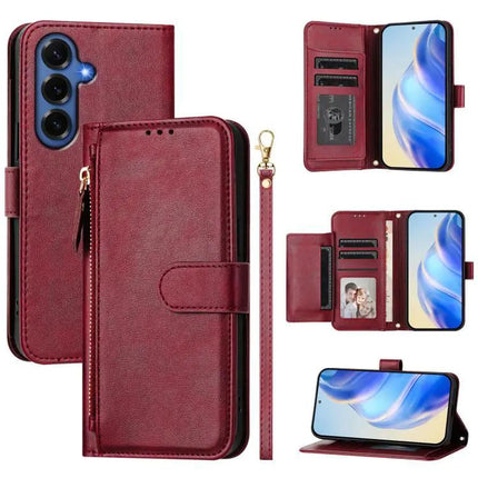 Compact Leather Wallet Case With Card Slots