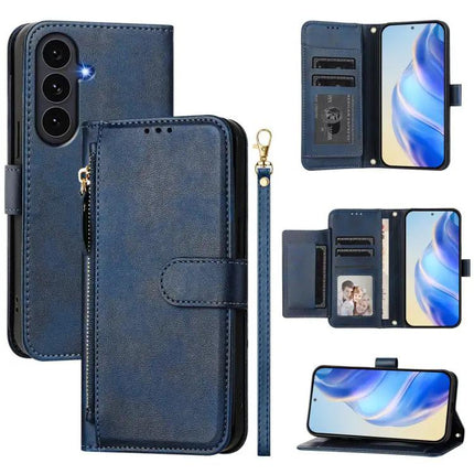 Compact Leather Wallet Case With Card Slots