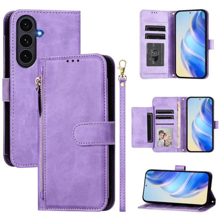 Compact Leather Wallet Case With Card Slots