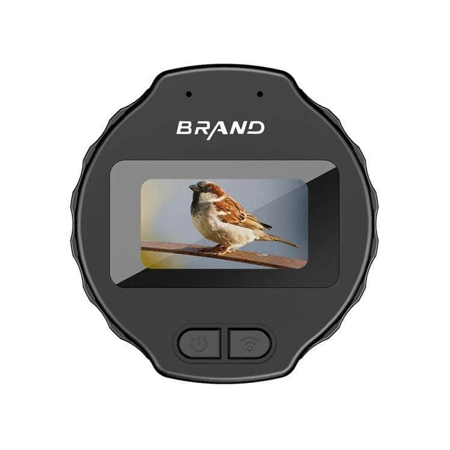 Portable Eyepiece Camera With 1.5 Inch Screen For On The Go Viewing - compact HD eyepiece camera showing bird on 1.5" display, 1920x1080, 150 min battery