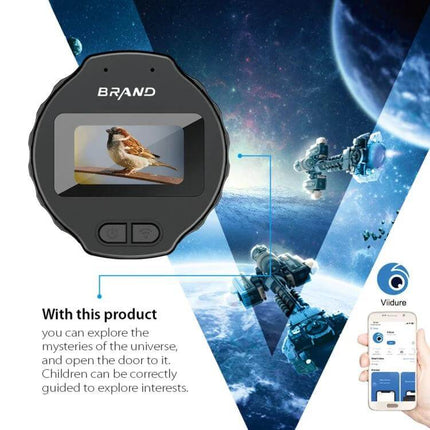 Portable Eyepiece Camera With 1.5 Inch Screen For On The Go Viewing - compact 1080p eyepiece camera with 1.5" screen for birdwatching and field use