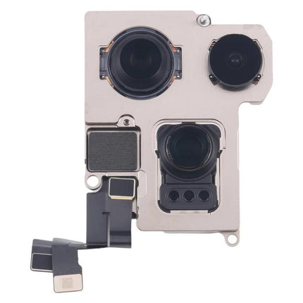 iPhone 16 Back Camera Replacement for Everyday Phone Use - pre-inspected triple-lens module for social photos and videos