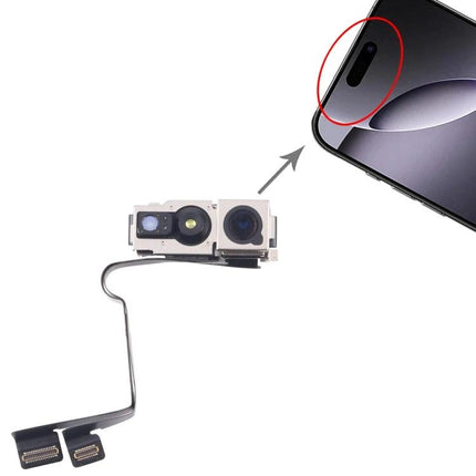 Keep Your iPhone 16 Ready for Daily Photos and Calls - front-facing camera replacement part for iPhone 16, easy selfie and video call repair