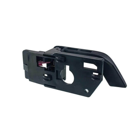 Left Front Inner Door Handle For Tiburon 2003 To 2008 - black ABS plastic replacement inner door handle for left front, OE fit, DIY repair