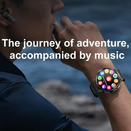 LEMFO Smartwatch With Bluetooth Calls And Health Tracking