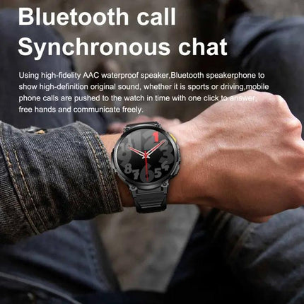LEMFO Smartwatch With Bluetooth Calls And Health Tracking