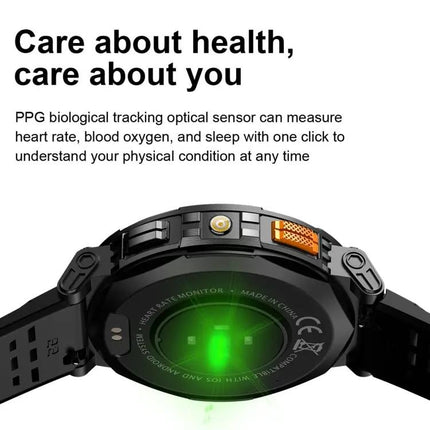 LEMFO Smartwatch With Bluetooth Calls And Health Tracking