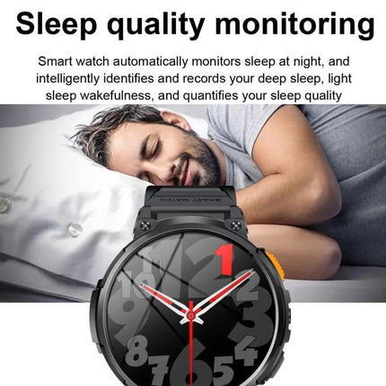 LEMFO Smartwatch With Bluetooth Calls And Health Tracking