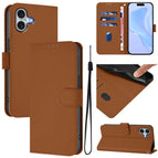 For iPhone 16 Plus / Brown