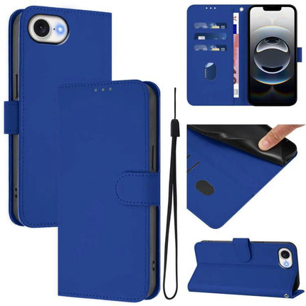 Leather Phone Case With Card Holder For Everyday Carry blue PU leather wallet case with card slots and stand