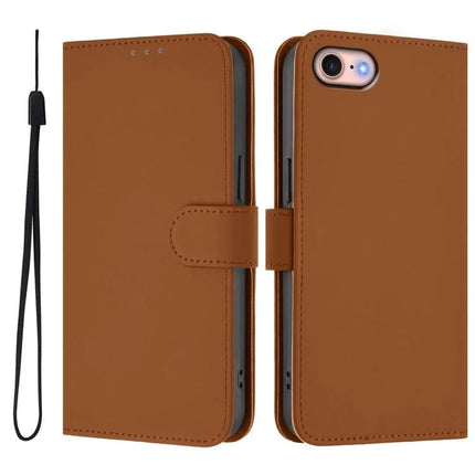 Phone Case With Lanyard For Everyday Outings Keeps Your Phone Handy On The Go And Easy To Reach brown leather wallet case with card slots and detachable lanyard