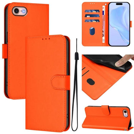 Phone Case With Lanyard For Everyday Outings Keeps Your Phone Handy On The Go And Easy To Reach orange wallet case with card slots and lanyard