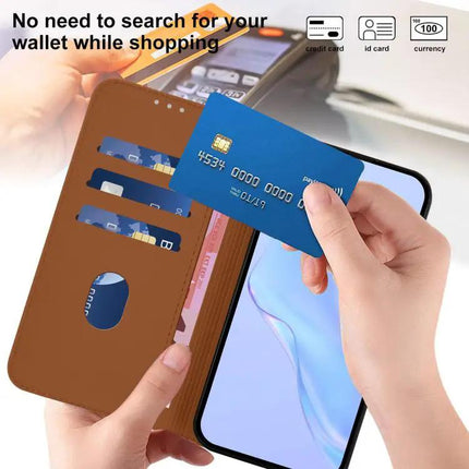 Leather Phone Case With Card Holder For Everyday Carry