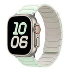 For Apple Watch 46mm / 49mm / 45mm / 44mm / Light Mint+Starlight