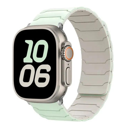 Magnetic Silicone Watch Band For Apple Watch 38-49mm
